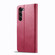Samsung Galaxy S25 5G LC.IMEEKE Calf Texture Leather Phone Case - Red