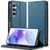 Samsung Galaxy S25 5G LC.IMEEKE L1 Series Frosted Fine Texture PU Phone Case - Blue