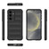 Samsung Galaxy S25 5G Magic Shield TPU + Flannel Phone Case - Black