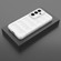 Samsung Galaxy S25 5G Magic Shield TPU + Flannel Phone Case - White