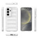 Samsung Galaxy S25 5G Magic Shield TPU + Flannel Phone Case - White