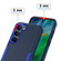 Samsung Galaxy S25 5G Magnetic 2 in 1 PC Hybrid TPU Phone Case - Royal Blue+Dark Blue