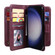 Samsung Galaxy S25 5G Multi-Function Wallet 10 Card Slots Leather Phone Case - Claret