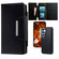 Samsung Galaxy S25 5G Multifunctional 7-Card Wallet Leather Phone Case - Black