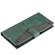 Samsung Galaxy S25 5G Nail Skin Feel Stitching Calf Texture Leather Phone Case - Green