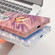 Samsung Galaxy S25 5G Plating Glitter Texture Ring Holder TPU Phone Case with Lens Film - Pink Feather Yarn