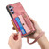 Samsung Galaxy S25 5G Retro Cross Wristband Wallet Leather Back Phone Case - Pink