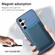 Samsung Galaxy S25 5G Retro Magsafe Card Bag PU Back Cover Phone Case - Blue