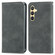 Samsung Galaxy S25 5G Retro Skin Feel Magnetic Leather Phone Case - Gray