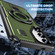 Samsung Galaxy S25 5G Ring Holder Carbon Fiber PC Hybrid TPU Phone Case - Army Green