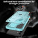 Samsung Galaxy S25 5G Ring Holder PC Hybrid TPU Phone Case - Blue