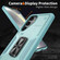 Samsung Galaxy S25 5G Ring Holder PC Hybrid TPU Phone Case - Blue