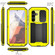 Samsung Galaxy S25 5G R-JUST Sliding Camera Life Waterproof Holder Phone Case - Yellow