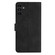 Samsung Galaxy S25 5G Seven Butterflies Embossed Leather Phone Case - Black