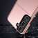 Samsung Galaxy S25 5G Shockproof Armor Phone Case with Card Slot - Rose Gold