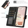 Samsung Galaxy S25 5G Side Buckle RFID Anti-theft Leather Phone Case - Black