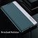 Samsung Galaxy S25 5G Side Electroplated Adsorption Leather Phone Case - Graphite Black