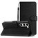 Samsung Galaxy S25 5G Silk Texture Horizontal Flip Leather Phone Case - Black