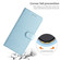Samsung Galaxy S25 5G Silk Texture Horizontal Flip Leather Phone Case - Light Blue