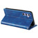 Samsung Galaxy S25 5G Simple 6-Card Wallet Leather Phone Case - Blue