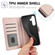 Samsung Galaxy S25 5G Skin Feel Pure Color Card Slots Leather Phone Case with Dual Lanyard - Rose Gold Samsung Galaxy S25 5G Skin Feel Pure Color Card Slots Leather Phone Case with Dual Lanyard - Rose Gold