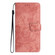 Samsung Galaxy S25 5G Skin-feel Embossed Butterfly Leather Phone Case - Pink