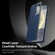 Samsung Galaxy S25 5G Smart View Window Leather Phone Case with Card Slot - Blue
