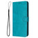 Samsung Galaxy S25 5G Solid Calf Texture Flip Leather Phone Case - Green
