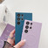 Samsung Galaxy S25 5G Solid Color Liquid Silicone MagSafe Magnetic Phone Case - Lavender Grey