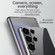Samsung Galaxy S25 5G SULADA Electroplating Frosted TPU Phone Case - Black