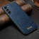Samsung Galaxy S25 5G SULADA Shockproof TPU Hybrid Handmade Leather Phone Case - Blue