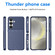 Samsung Galaxy S25 5G Thunderbolt Shockproof TPU Phone Case - Blue Samsung Galaxy S25 5G Thunderbolt Shockproof TPU Phone Case - Blue