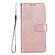 Samsung Galaxy S25 5G Totem Flower Embossed Leather Phone Case - Rose Gold