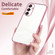 Samsung Galaxy S25 5G Transparent Plating Fine Hole Phone Case - Purple