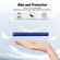 Samsung Galaxy S25 5G Ultra-thin Voltage Magnetic Buckle Leather Phone Case - Blue