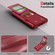 Samsung Galaxy S25 5G Vertical Flip Card Bag Holder Leather Phone Case - Red