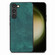 Samsung Galaxy S25 5G Vintage Leather PC Back Cover Phone Case - Green