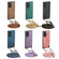 Samsung Galaxy S25 5G Vintage Leather PC Back Cover Phone Case with Crossbody Strap - Green