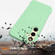 Samsung Galaxy S25 5G Wave Texture MagSafe Magnetic Liquid Silicone Phone Case - Green