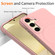 Samsung Galaxy S25 5G Wave Texture MagSafe Magnetic Liquid Silicone Phone Case - Pink