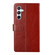 Samsung Galaxy S25 5G Y-shaped Pattern Flip Leather Phone Case - Brown