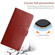 Samsung Galaxy S25 5G Y-shaped Pattern Flip Leather Phone Case - Brown