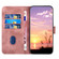 Samsung Galaxy S25 5G YX0060 Elephant Head Embossed Phone Leather Case with Lanyard - Pink