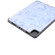 iPad Pro 11 2022 / 2021 Marble Texture Horizontal Flip Leather Tablet Case with Three-folding Holder & Sleep / Wake-up Function - Purple