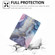 iPad Pro 11 2022 / 2021 / 2020 / 2018 Dual-folding Coloured Drawing Voltage Horizontal Flip PU Leather Tablet Case with Holder & Sleep / Wake-up Function - Phnom Penh Marble