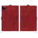 iPad Pro 11 2022 / 2021 / 2018 / Air 2020 10.9 Love Butterfly Pattern Horizontal Flip Leather Tablet Case with Holder & Sleep / Wake-up Function - Red