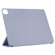 iPad Pro 11 2022 / 2021 / iPad Pro 11 inch 2020 / Pro 11 2018 / Air 2020 10.9 Horizontal Flip Ultra-thin Double-sided Clip Active Buckle Magnetic PU Leather Tablet Case With Three-folding Holder & Sleep / Wake-up Function - Purple