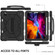 iPad Pro 11 2022 / 2021 / 2020 / 2018 / Air 2020 10.9 Contrast Color Robot Shockproof Silicone PC Tablet Case with Holder & Shoulder Strap - Black
