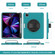 iPad Pro 11 2022 / 2021 / 2020 / 2018 360 Degree Rotation PC + TPU Protective Tablet Case with Holder & Hand-strap & Pen Slot - Blue