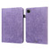 iPad Pro 11 2022 / 2021 / Air 2020 10.9 Lace Flower Embossing Pattern Leather Tablet Case - Purple
